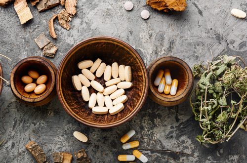 Herbal medicine in pill